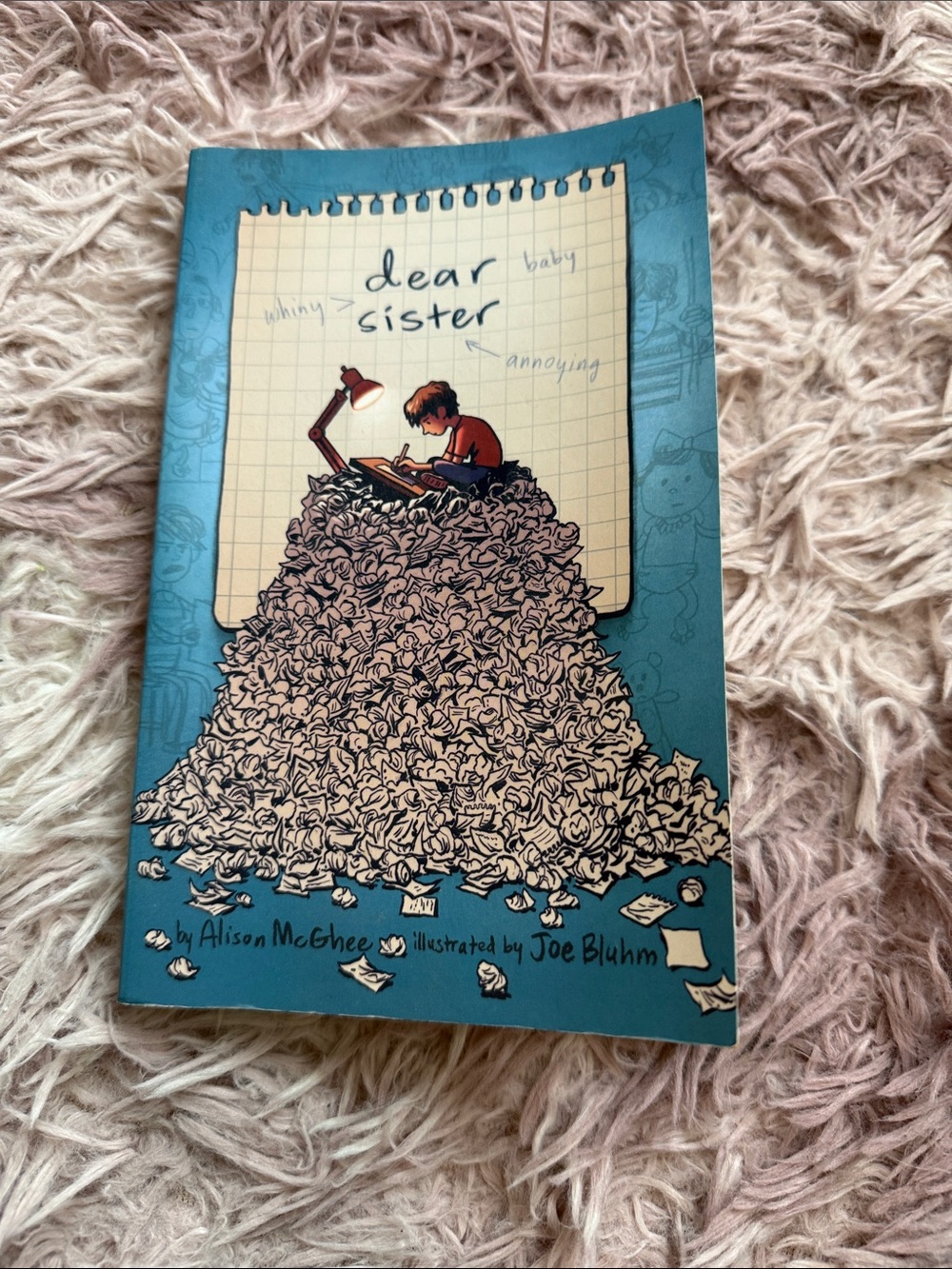 Dear Sister Paperback Book - Teal Cover